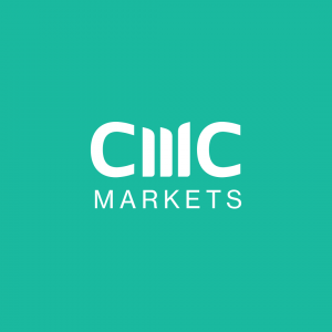 CMC Markets Review Logo On A Green Background