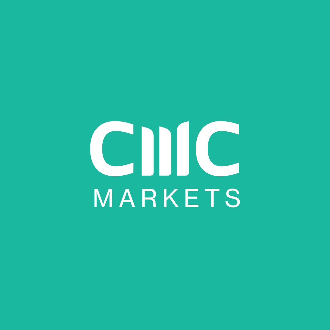 CMC Markets Review Logo On A Green Background