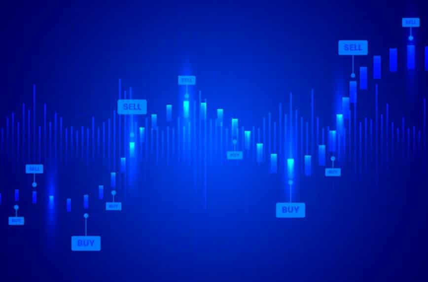 dark blue forex virtual chart