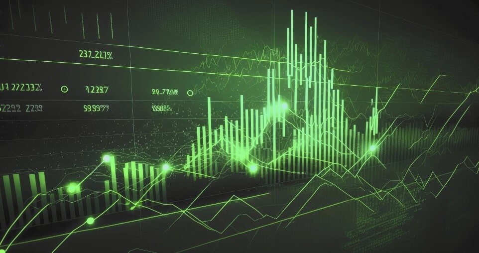 green forex virtual chart