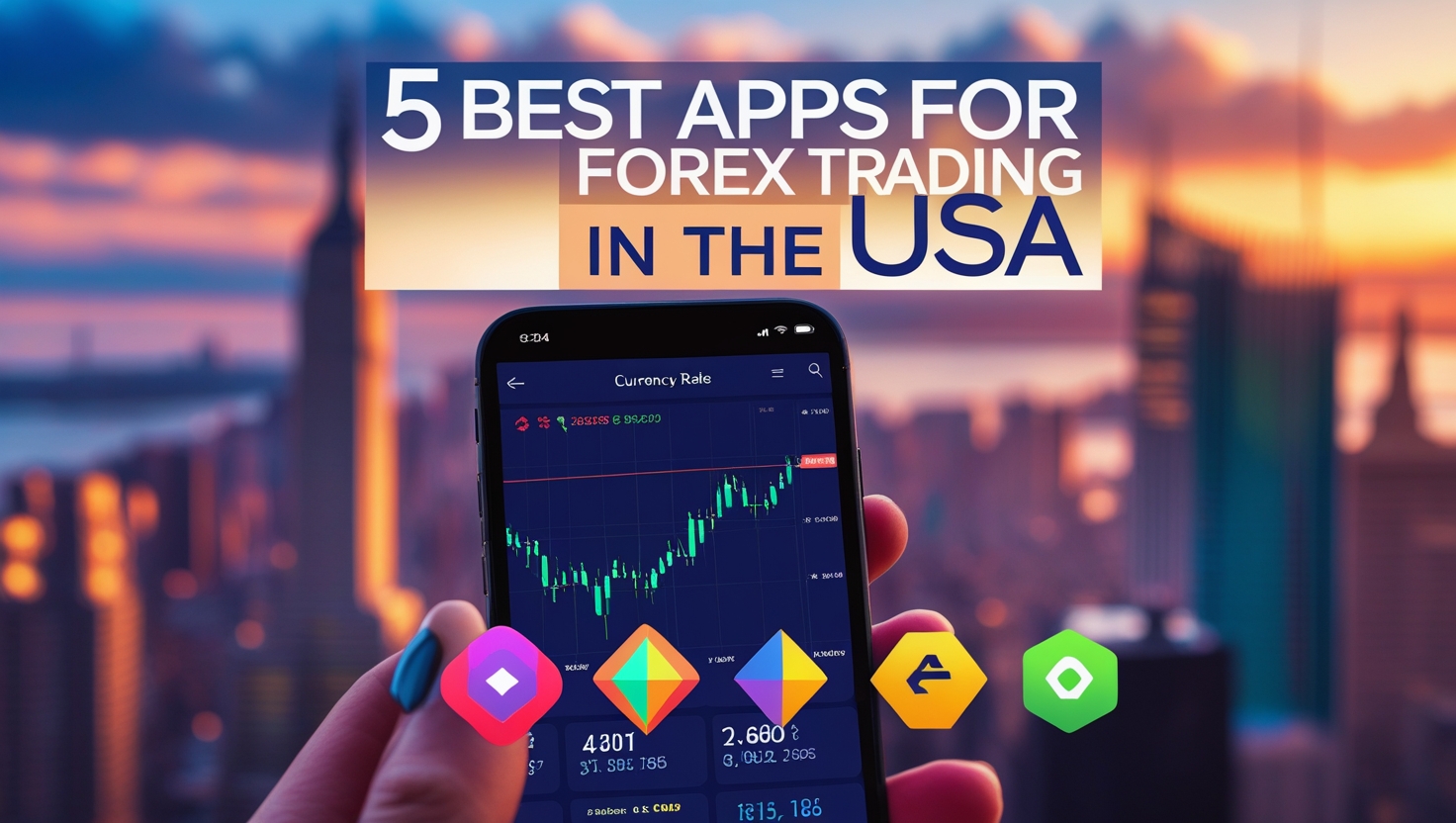 5 Best Apps for Forex Trading in the USA